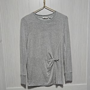 Athleta Heather Gray Long Sleeve Top